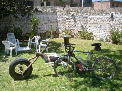 Rideable bicycle