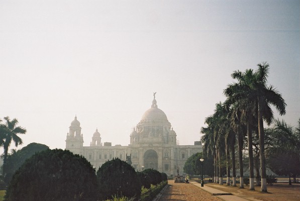 Victoria Memorial in Calcutta