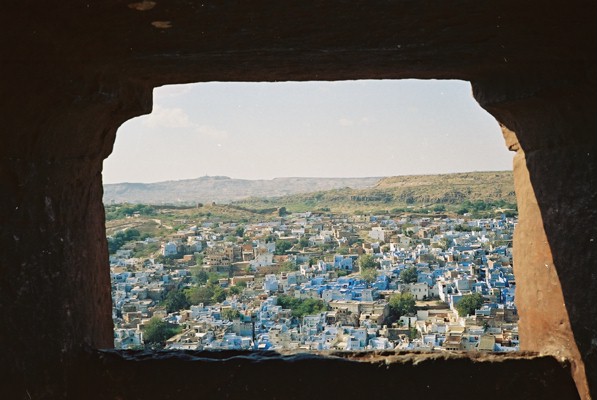 A view out over Jodhpur