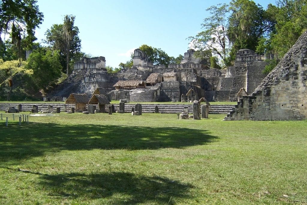 Inside Tikal in Guatemala