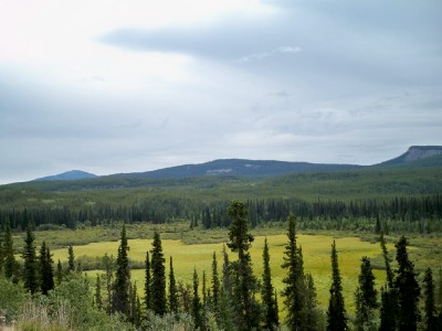 Cycling from Continental Divide to Big Creek in Canada