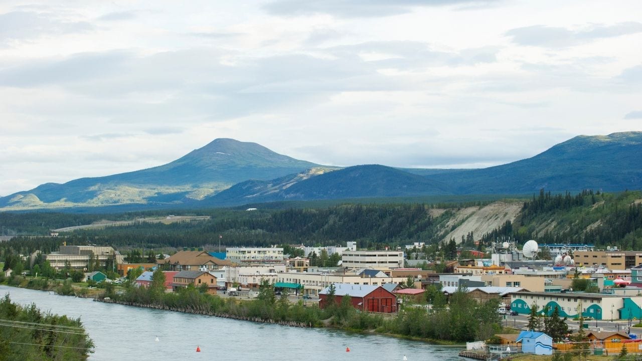 Whitehorse in the Yukon of Canada