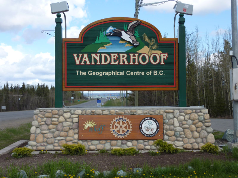 Vanderhoof in Canada