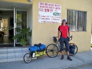 Cycling from Ensenada to Las Canadas in Mexico