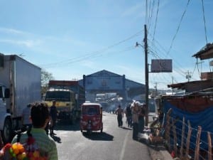 Crossing into Honduras