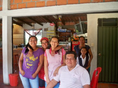 A chatty family in Colombia