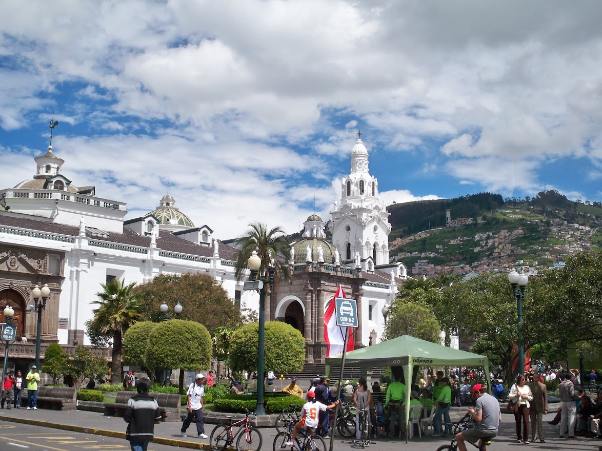 Sunday in Quito, Ecuador