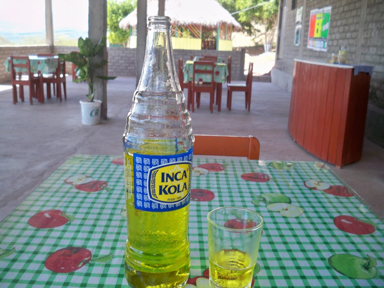 Inca Kola - the drink of choice for cyclists in Peru!