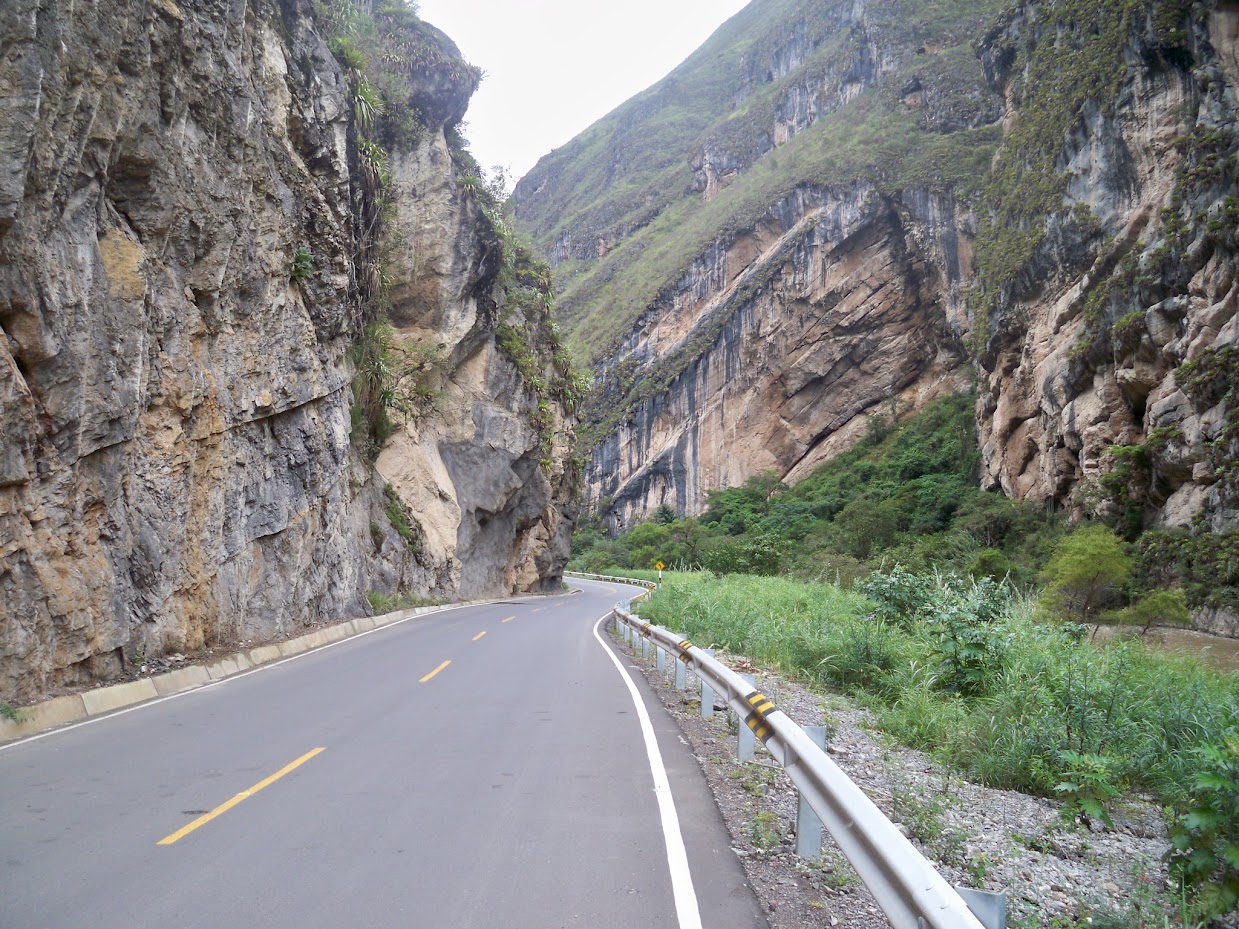 The road to Chachapoyas from Pedro Ruiz