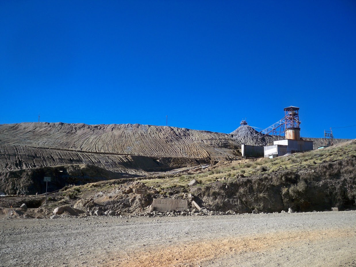 A mine in Peru near the town of Shorey