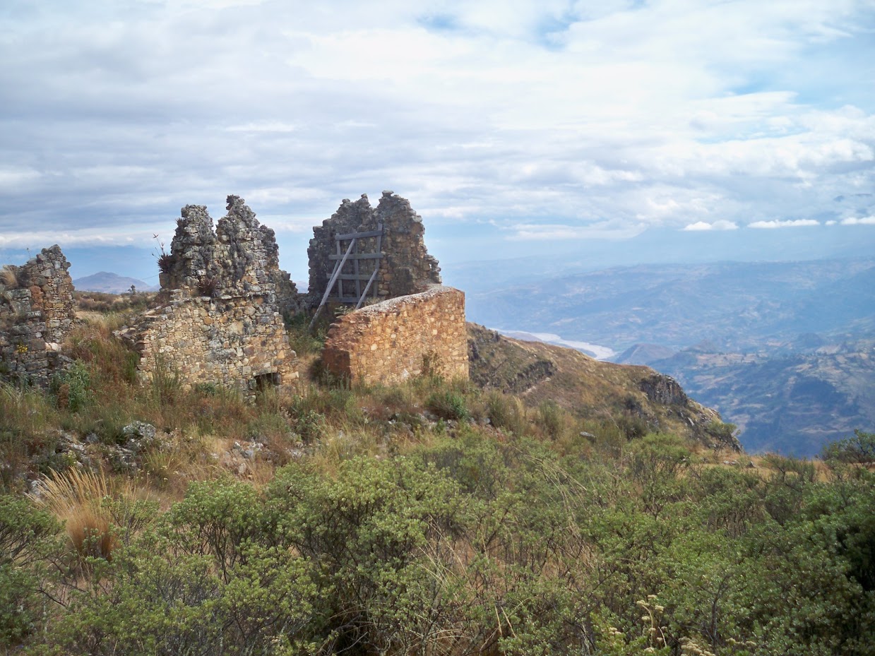 Marcahuamachuco fortress in Peru