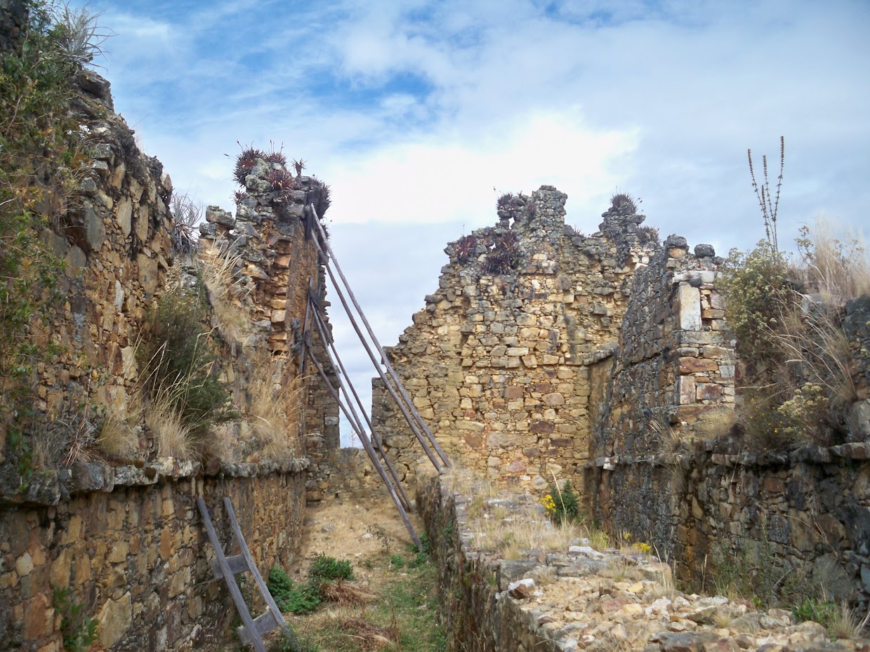 Ruins of the Markawamachuko archaeological site in Peru