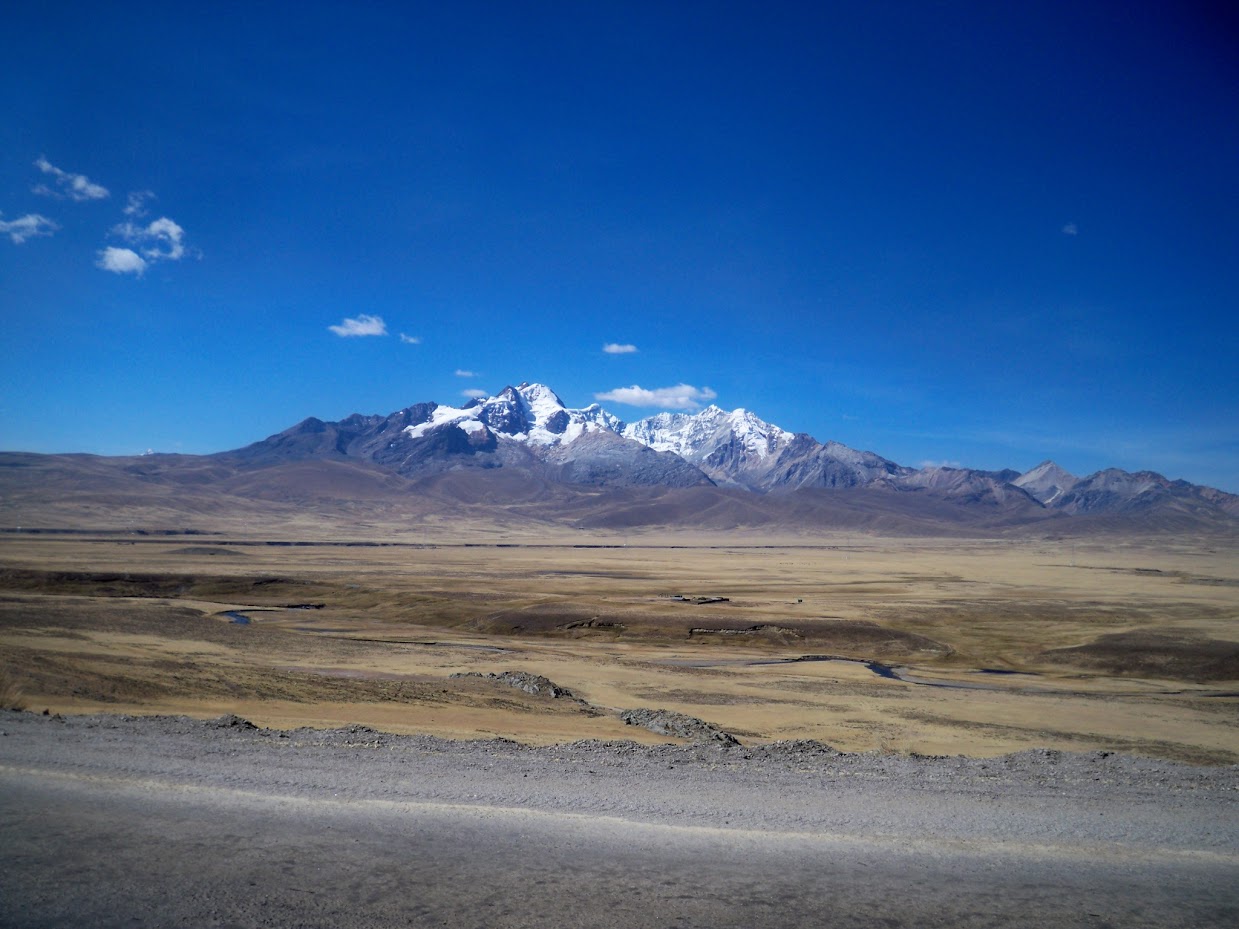 View from Catac in Peru