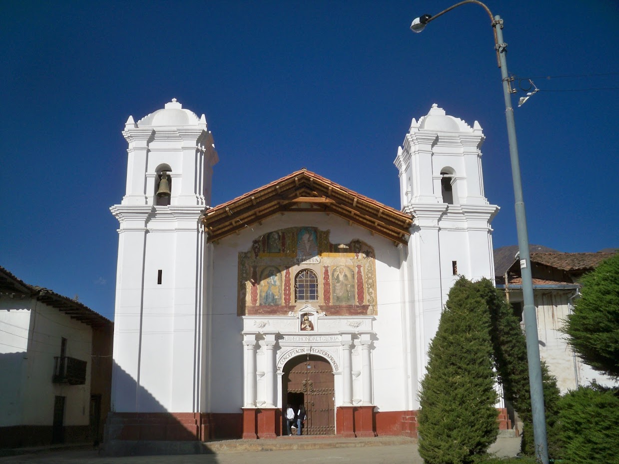 Church in Pallasca Peru
