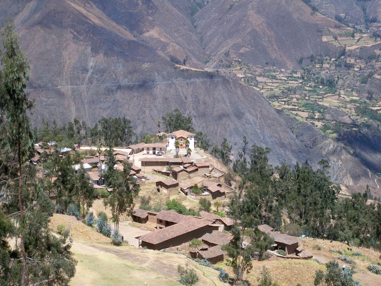 Mollepata village in Peru