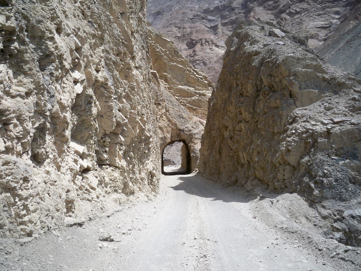 more tunnels near Chuqicara in Peru