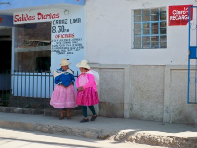 Local women in Caraz