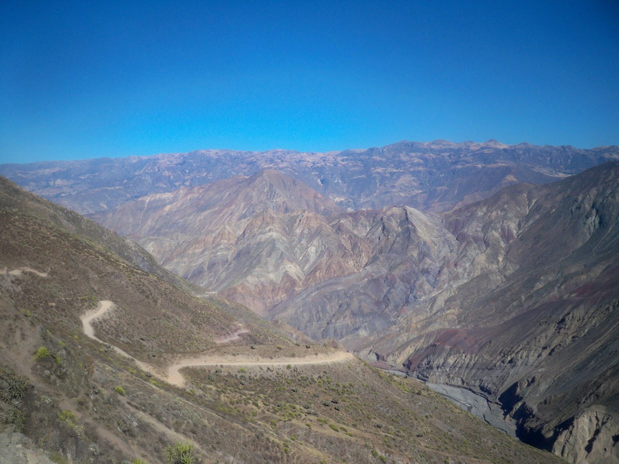 Views of the Andes in Peru