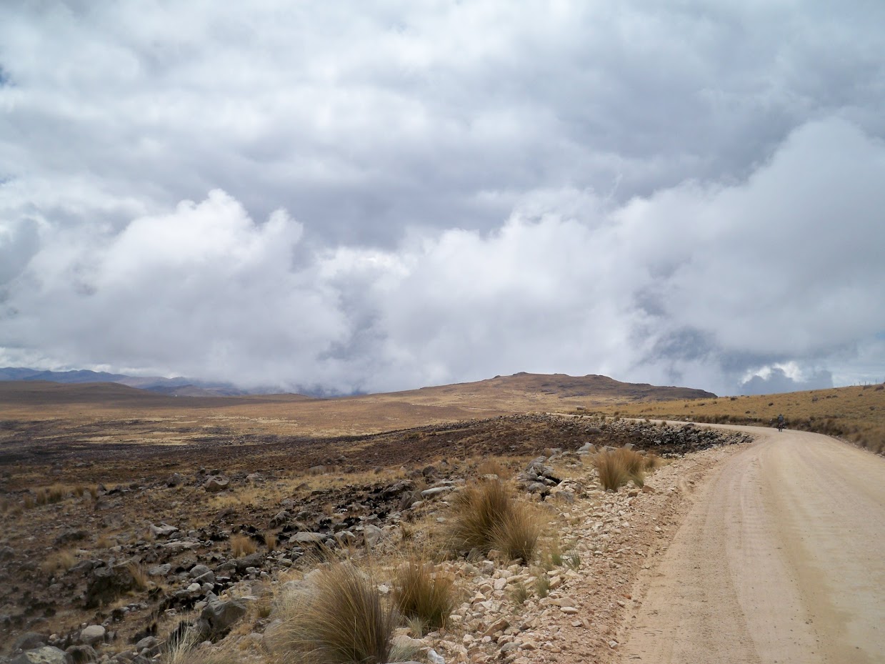 El Abra in Peru looking bleak and cold