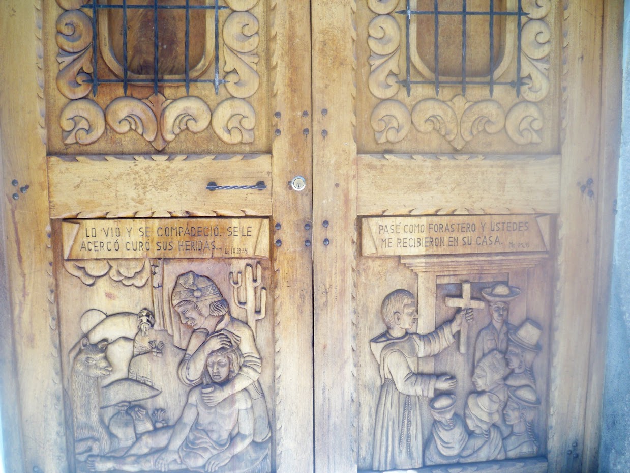 Ornate door in Copacabana