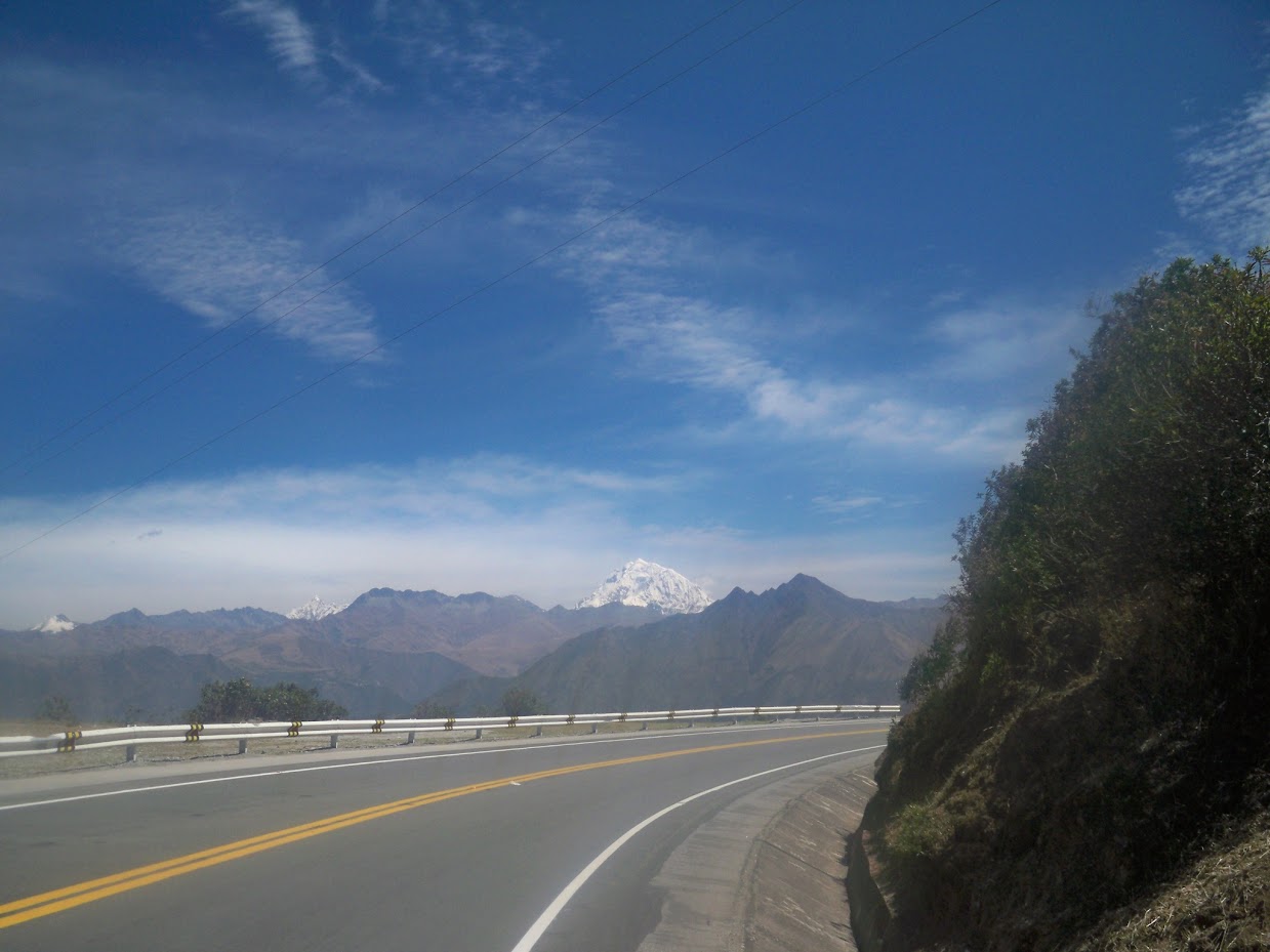 Cycling from Limatambo in Peru