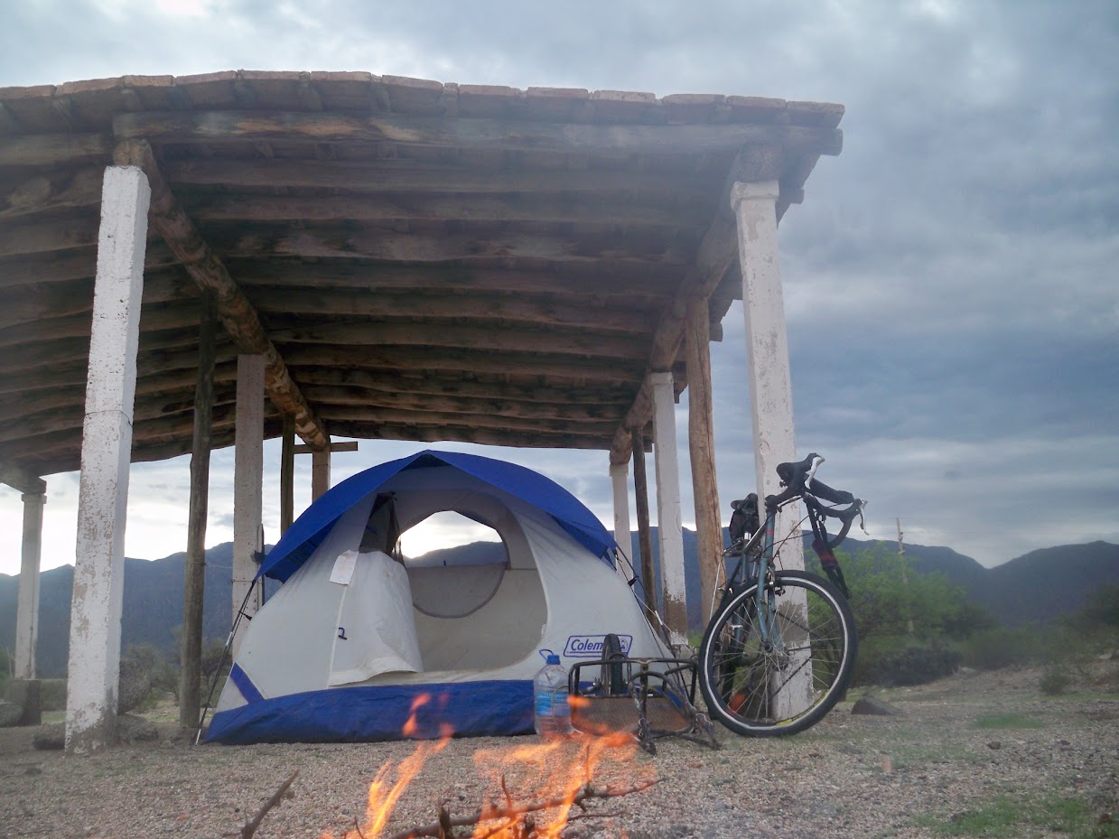 dave briggs wild camping in argentina