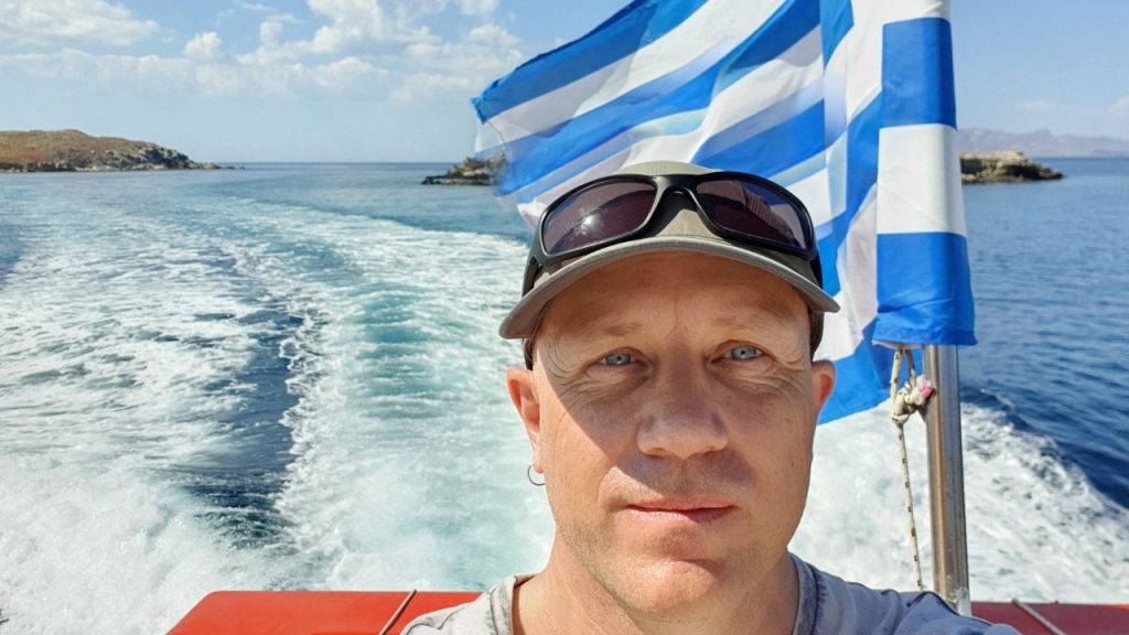 Dave Briggs from Dave’s Travel Pages - Author of Greek Travel Guides To Milos, Andros, Tinos, and Schinoussa