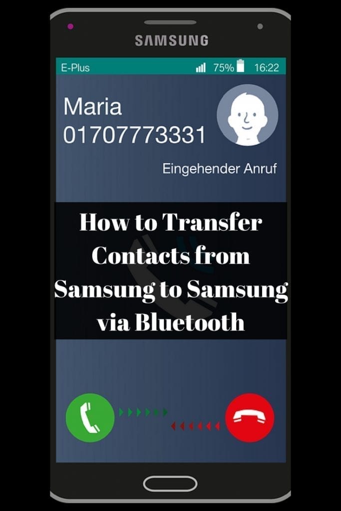 How to Transfer Contacts from Samsung to Samsung via Bluetooth