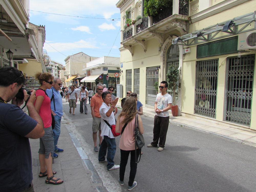 Athens walking tours