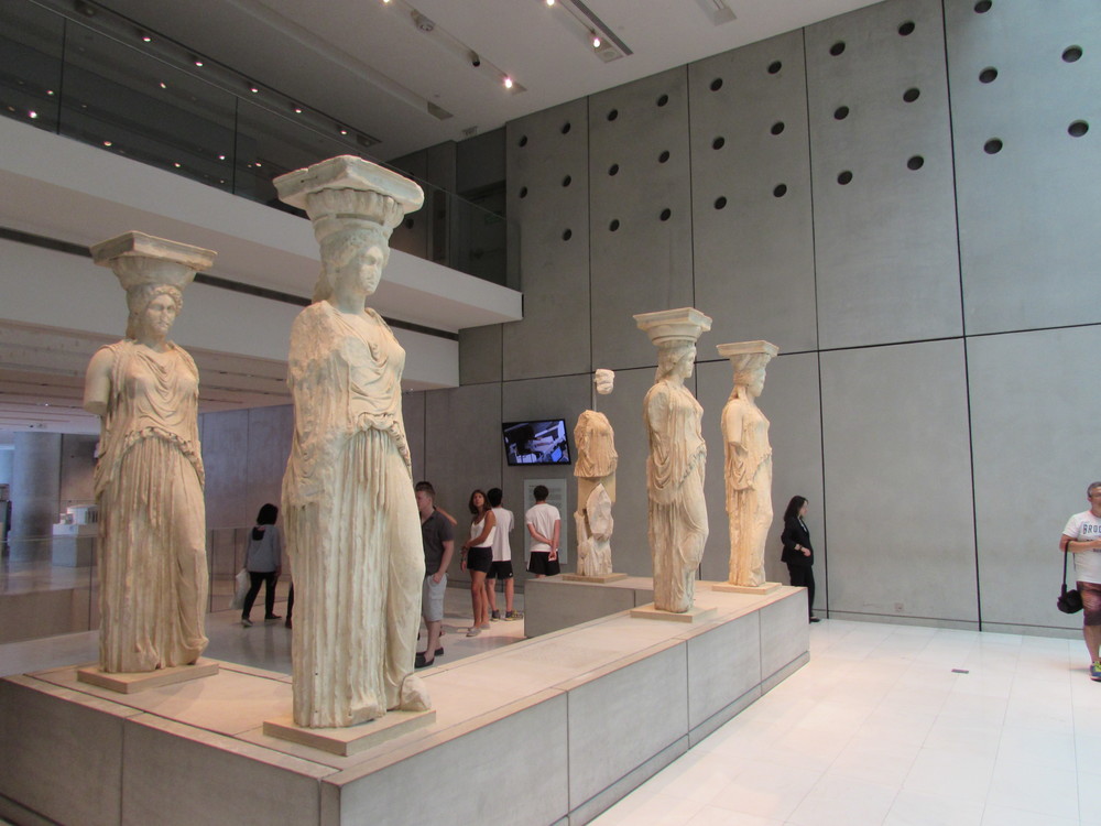 Visiting the New Acropolis museum during a 1 day in Athens itinerary