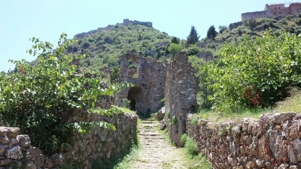 Mystras UNESCO World Heritage Site in Greece