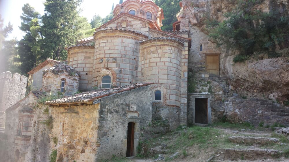 Mystras church