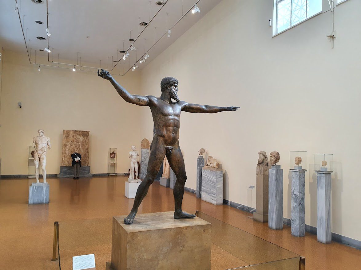 This is the Artemision Bronze - Was it Zeus or Poseidon?