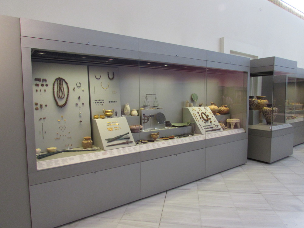 On display at the National Archaeological Museum of Athens