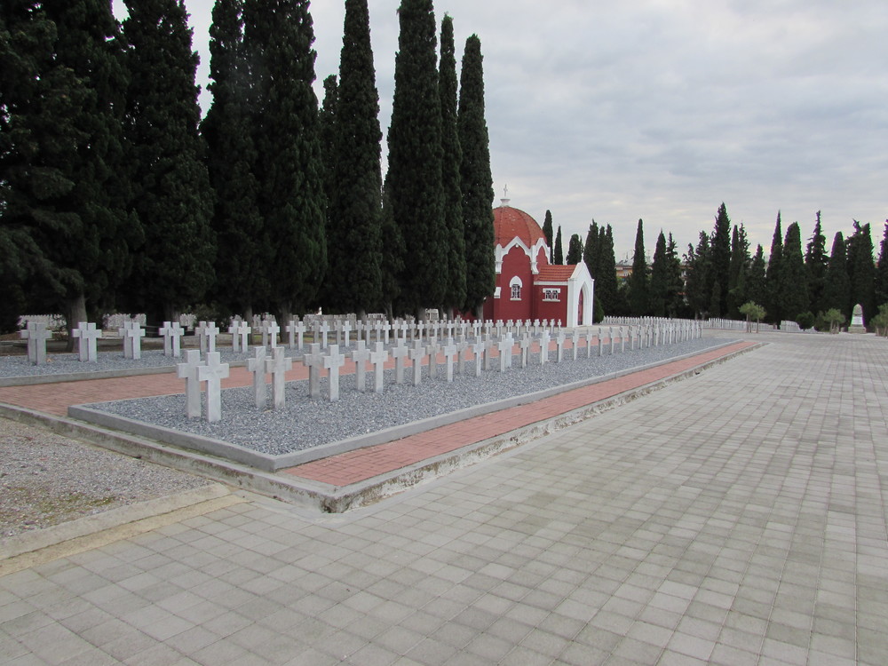 Zeitenlik Allied War Cemetery in Thessaloniki