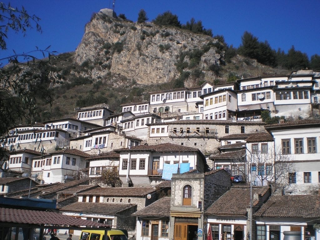 The town of a thousand windows - Berat, Albania