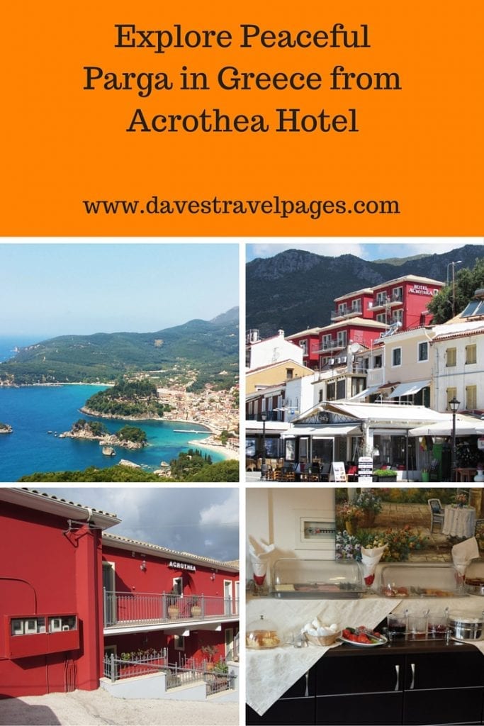 Explore peaceful Parga in Greece from Acrothea Hotel