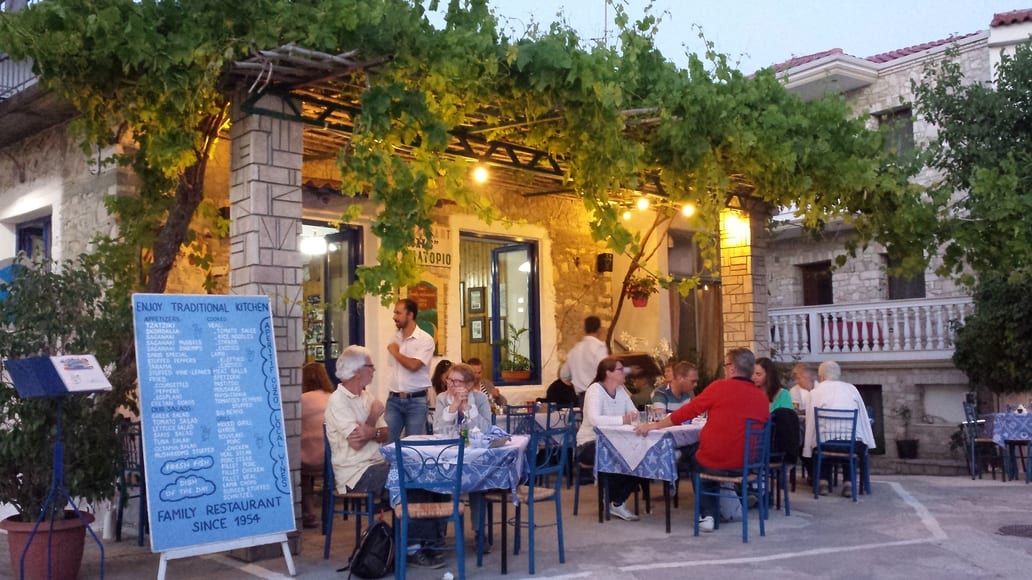 Sakis Restaurant in Parga Greece