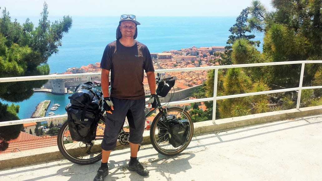 When cycling in Croatia, you are always rewarded with stunning views for your hard work!
