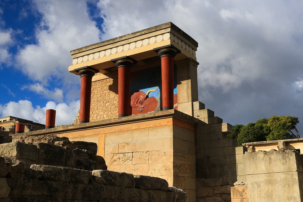 Knossos Palace in Crete