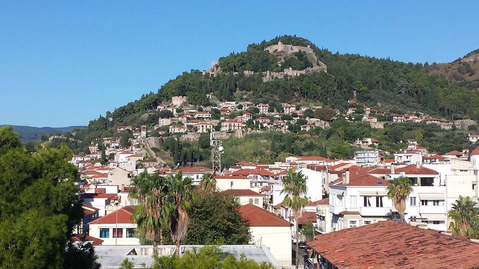 A view of Nafpaktos from Hotel Akti