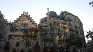 The Gaudi Casa Batlló is one of the reasons to visit Barcelona in December