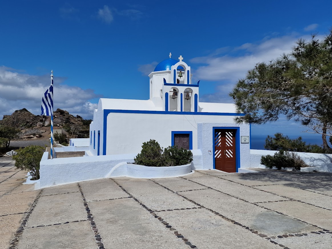 Church of Prophet Elias santorini