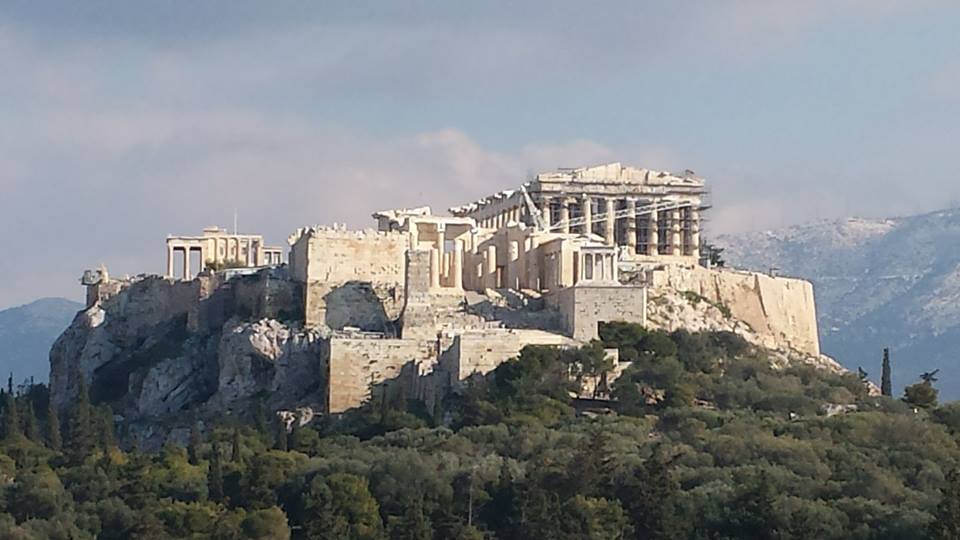 The Acropolis in Athens - Check out Dave's Travel Pages for in-depth travel guides to Athens and Greece. 