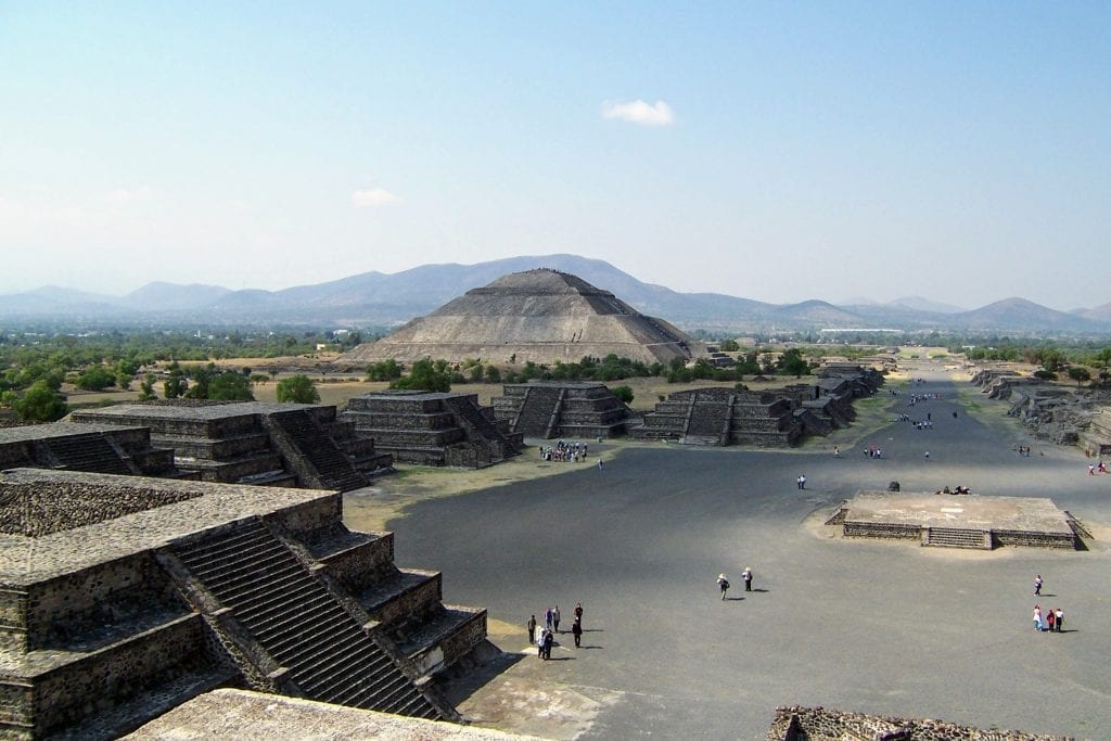 Teotihuacan near Mexico City