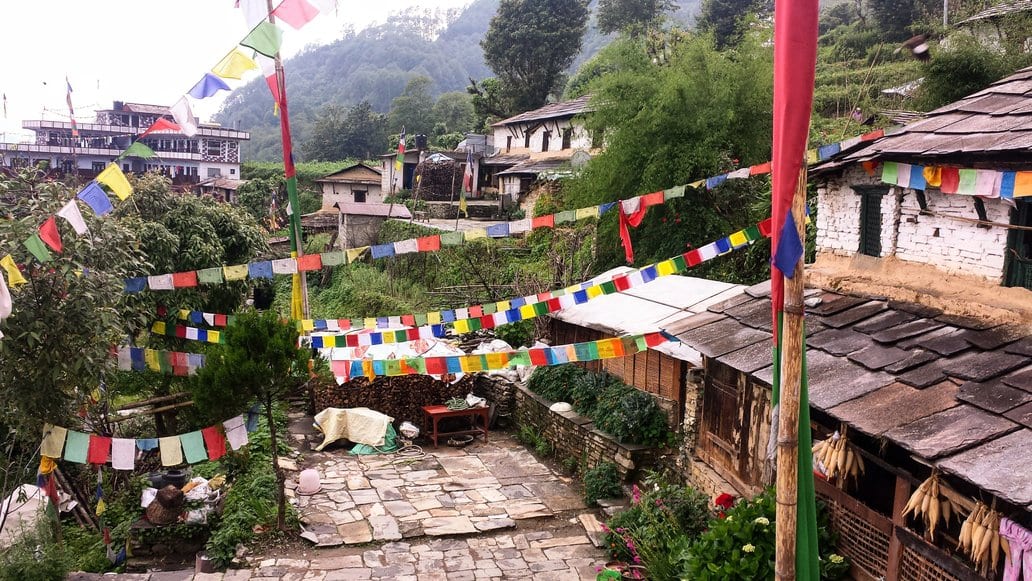 Ghandruk in Nepal
