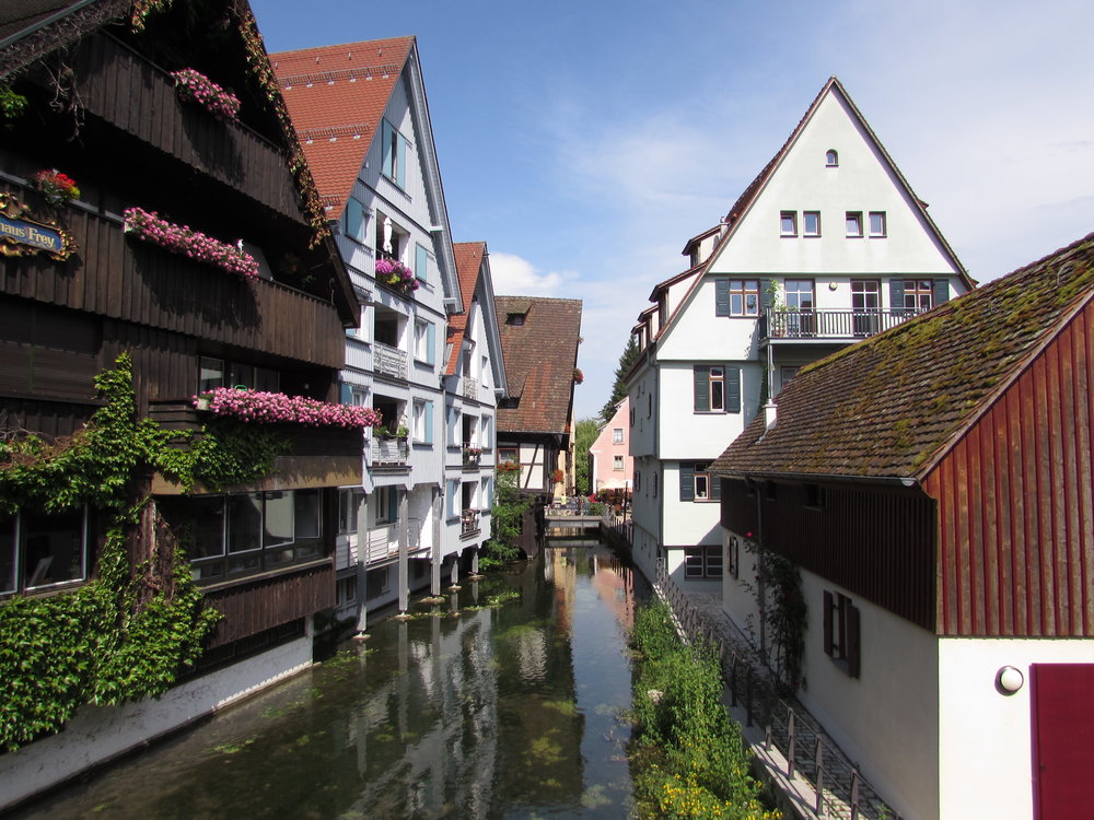 Strolling through the different quarters is just one of the many things you can do in Ulm, Germany