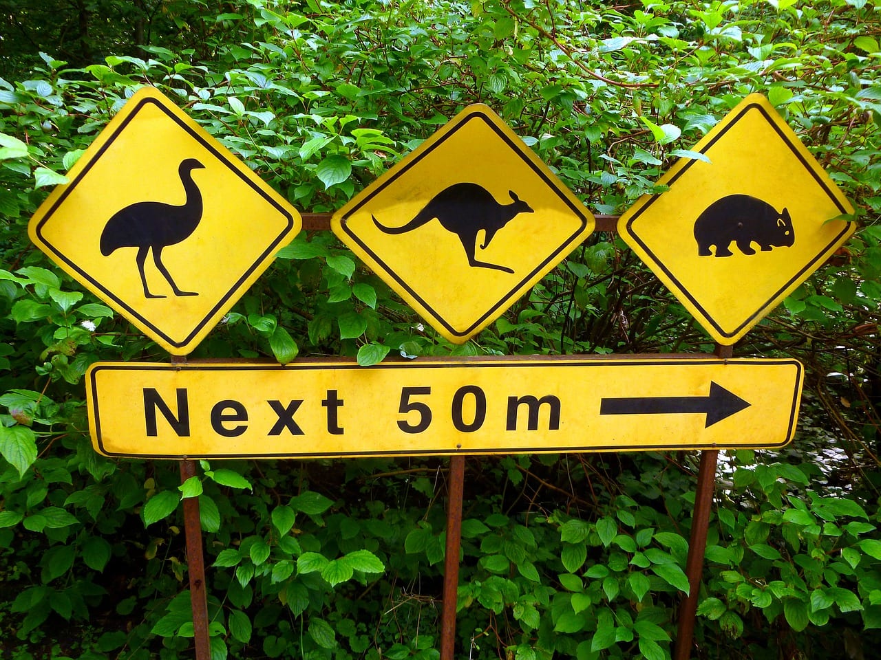 Road signs in Australia