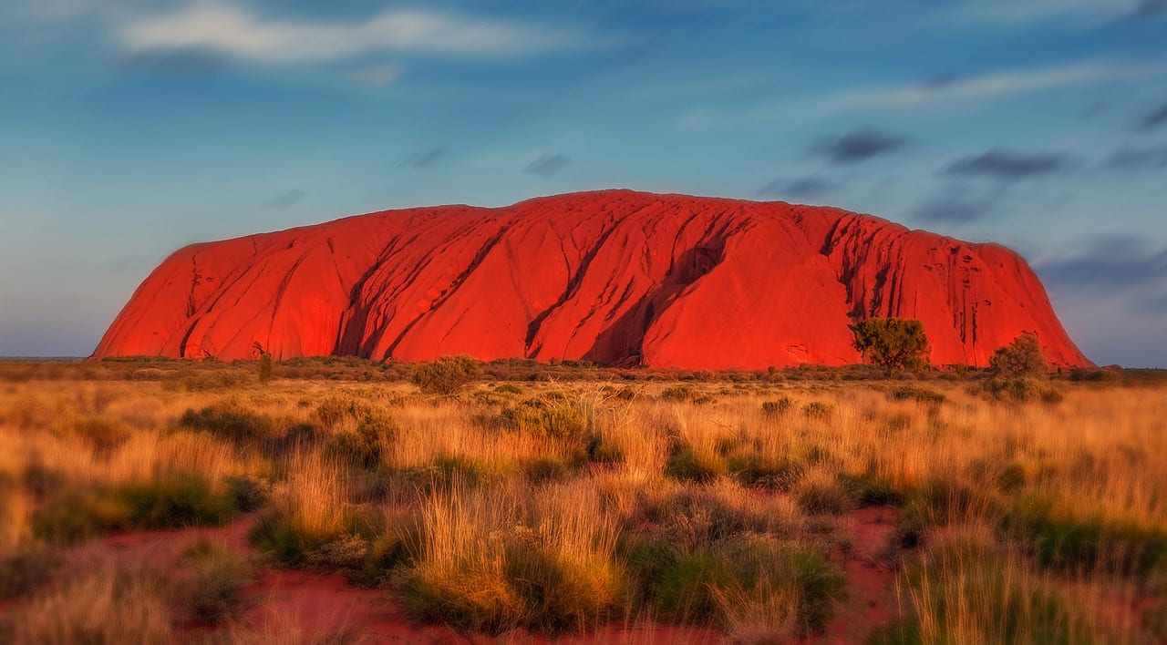 Driving around Australia, I reached the Red Centre and Uluru
