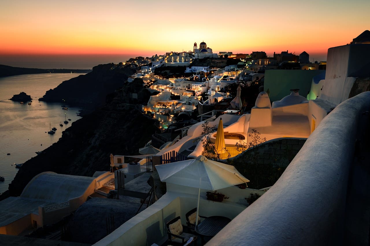 The best hotels to stay in for the Santorini sunset